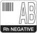 Medical Labels - Codabar ABO Group Label, 1-7/10" x 1-1/2"