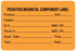 Medical Labels - Blood Product and Component Label, 3" x 2"