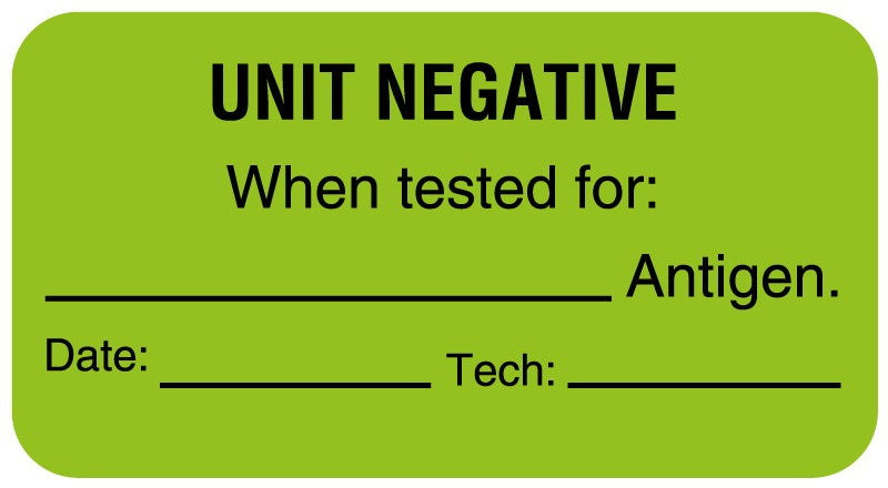 Medical Labels - Antigen Testing Label, 1-5/8" x 7/8"