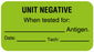 Medical Labels - Antigen Testing Label, 1-5/8" x 7/8"