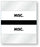 Medical Labels - Color-Coded Chart Divider Tabs - Black - "Misc", 1-1/2" x 1-1/4"