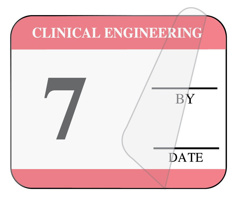 Medical Labels - Clinical Engineering Inspection Label, 1-1/4" x 1"