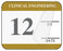 Medical Labels - Clinical Engineering Inspection Label, 1-1/4" x 1"
