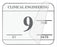 Medical Labels - Clinical Engineering Inspection Label, 1-1/4" x 1"