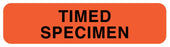 Medical Labels - Timed Specimen Label, 1-1/4" x 5/16"