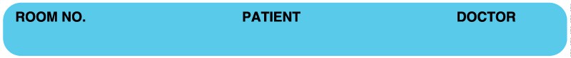Medical Labels - Chart Label, 4" x 3/8"