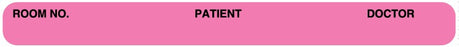 Medical Labels - Binder Label, 4" x 3/8"