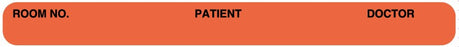 Medical Labels - Binder Label, 4" x 3/8"