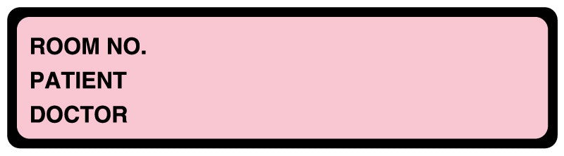 Medical Labels - Binder Label, 5" x 1-3/8"