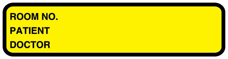 Medical Labels - Binder Label, 5" x 1-3/8"