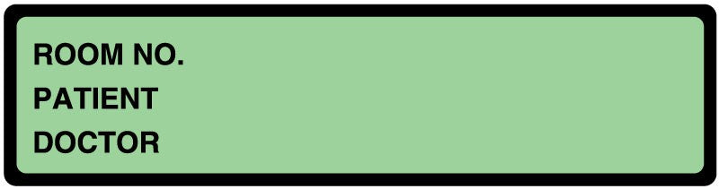Medical Labels - Binder Label, 5-3/8" x 1-3/8"