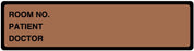 Medical Labels - Binder Label, 5-3/8" x 1-3/8"
