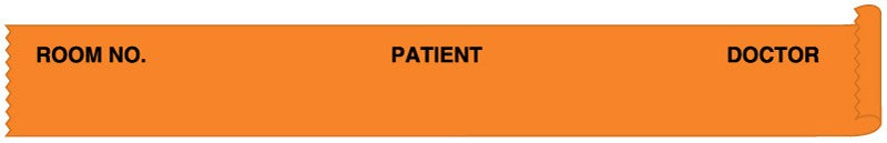 Medical Labels - Patient Chart Tape, 1/2" x 500"