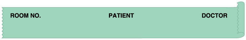 Medical Labels - Patient Chart Tape, 1/2" x 500"