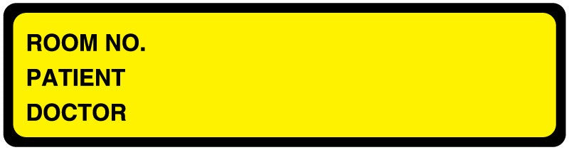 Medical Labels - Binder Label, 5-3/8" x 1-3/8"