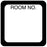 Medical Labels - Room Number Label, 1-1/2" x 1-1/2"