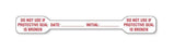 Medical Labels - Tamper-Evident Label, 4-1/8" x 1/2"