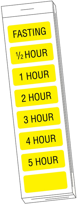 Medical Labels - Glucose Tolerance Label, 1-1/4" x 1/2"
