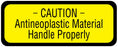 Medical Labels - Antineoplastic Warning Label, 2-1/4" x 7/8"