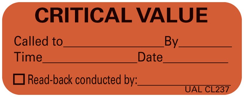 Medical Labels - Communication Label, 2-1/4" x 7/8"