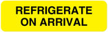Medical Labels - Refrigerate Shipping Label, 3" x 7/8"