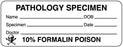 Medical Labels - Pathology Label, 3" x 1-1/8"