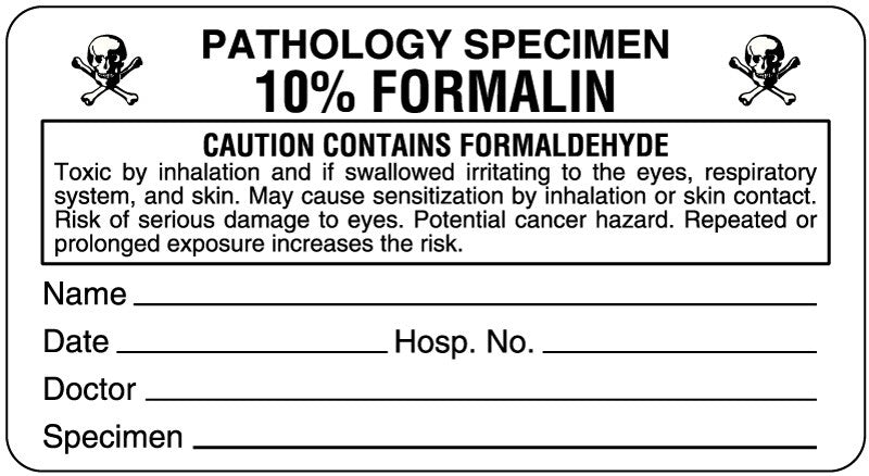 Medical Labels - Pathology Label, 3" x 1-5/8"