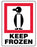 Medical Labels - KEEP FROZEN, Shipping Label, 3" x 4"
