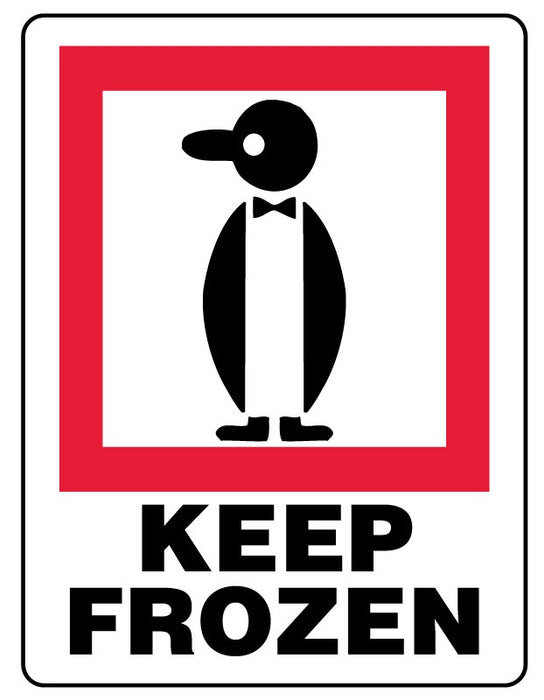 Medical Labels - KEEP FROZEN, Shipping Label, 3" x 4"