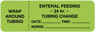 Medical Labels - Enteral Feeding Label, 3" x 1"