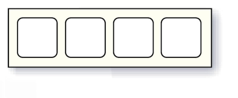 Medical Labels - Sunquest Slide Labels, 1" Core, 7/8" x 7/8"