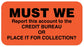 Medical Labels - Final Billing Label, 1-5/8" x 7/8"