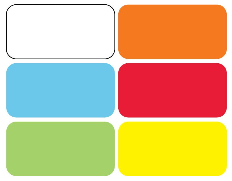 Medical Labels - Laser Cryo-Tags Asrt 1.50 x 0.75