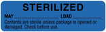Medical Labels - May Sterility Date Labels, 3" x 7/8"