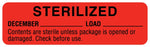 Medical Labels - December Sterility Date Labels, 3" x 7/8"