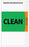 Medical Labels - Clean Dirty Biohazard Equipment Label, 3 1/8" x 5 1/8"