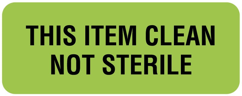 Medical Labels - Sterilization Labels, 2-1/4" x 7/8"