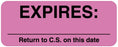 Medical Labels - Shelf Life Labels, 2-1/4" x 7/8"