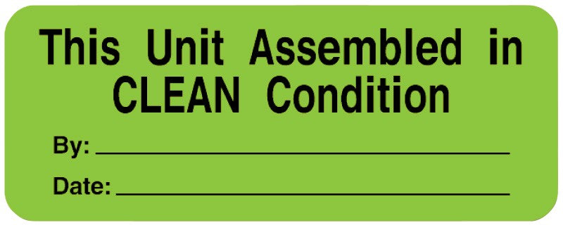 Medical Labels - Equipment Service Label, 2-1/4" x 7/8"