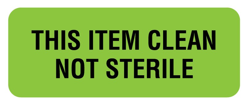 Medical Labels - Sterilization Labels, 2-1/4" x 7/8"