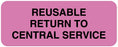 Medical Labels - Central Service Labels, 2-1/4" x 7/8"
