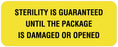 Medical Labels - Event Related Sterility Labels, 2-1/4" x 7/8"