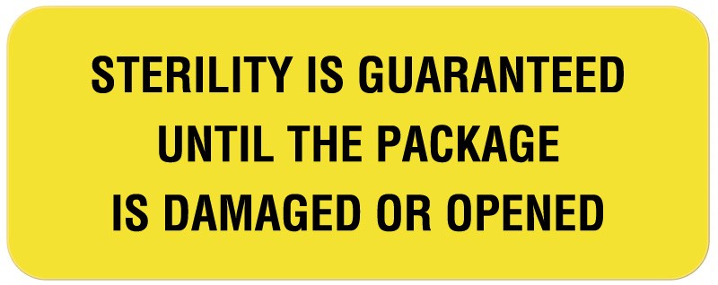 Medical Labels - Event Related Sterility Labels, 2-1/4" x 7/8"