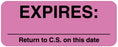 Medical Labels - Shelf Life Labels, 2-1/4" x 7/8"