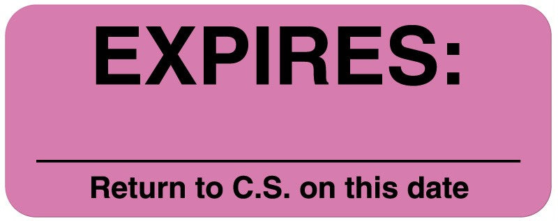 Medical Labels - Shelf Life Labels, 2-1/4" x 7/8"