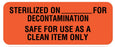 Medical Labels - Sterilization Labels, 2-1/4" x 7/8"