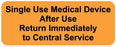 Medical Labels - Central Service Labels, 2-1/4" x 7/8"