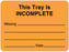 Medical Labels - Exchange Cart and Tray Labels, 2-3/8" x 1-3/4"