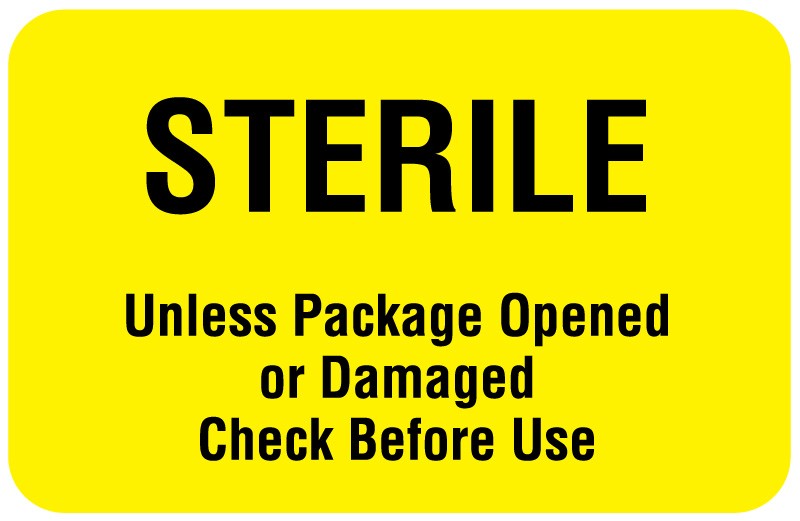 Medical Labels - Promotouch Label, 1-3/4" x 1-1/8"