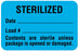 Medical Labels - Promotouch Label, 1-3/4" x 1-1/8"